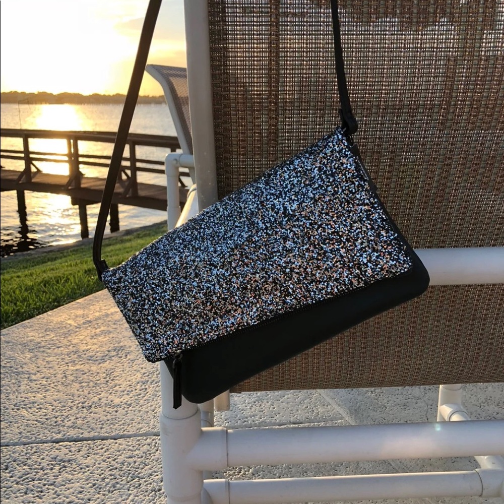 Express glitter purse! New with tags!